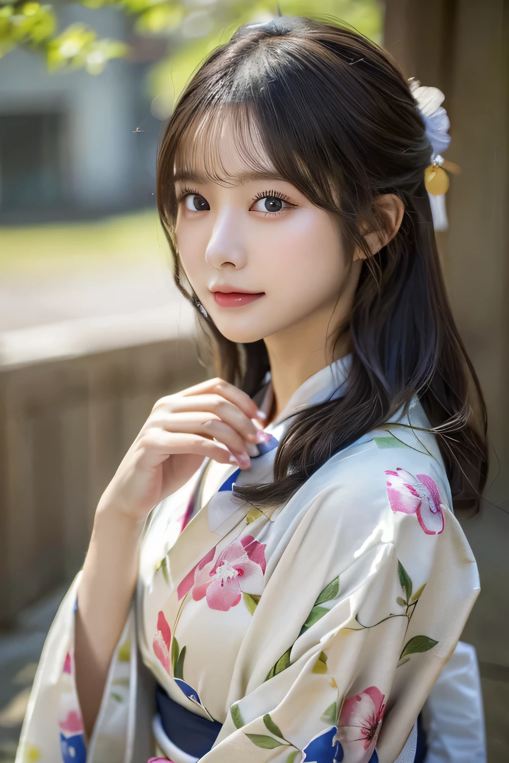 (Kimono)、、(Winters)、(top-quality,masterpiece:1.3,超A high resolution,),(ultra-detailliert,Caustics),(Photorealsitic:1.4,RAW shooting,)Ultra-realistic capture,A highly detailed,high-definition16Kfor human skin、 Skin texture is natural、、The skin looks healthy with an even tone、 Use natural light and color、((Two Women))、japanes,,kawaii,A dark-haired,Middle hair,(depth of fields、chromatic abberation、、Wide range of lighting、Natural Shading、)、