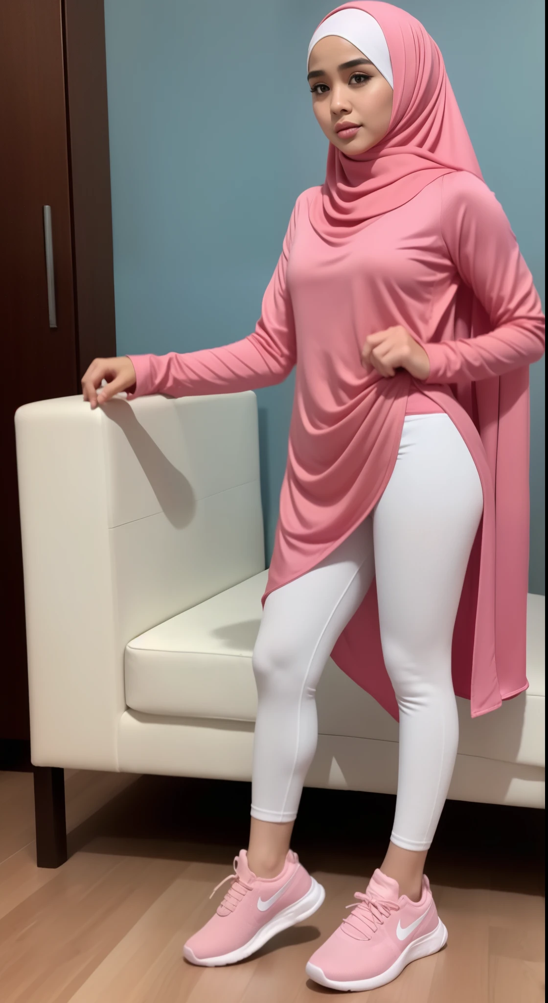 ((HIJAB MALAY GIRL)), (RAINBOW), SKINNY, FLAT CHEST, MINI SKIRT, HUGE WIDE BUTT, SKINNY, FLAT CHEST, NIPPLES , ((SKINNY)), ((HUGE WIDE BUTTS)), ((HEAVY WIDE BUTTS)), SNEAKERS, HUNG UP, FACING THE FRONT, SIT ON THE CHAIR, LEGGING, NIKE SNEAKERS , (SHELL PINK SATIN HIJAB), LINGERIE DRESS, EXPERIENCED, OILY SKIN, walking on Indonesian village , NIPPLES.