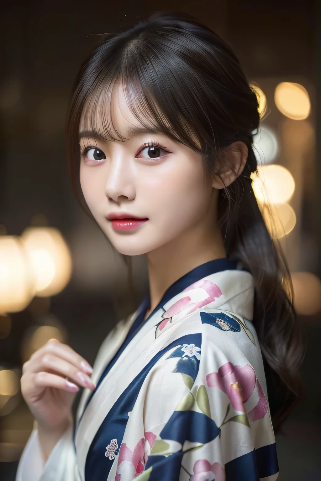 (Kimono）、Two sisters、inside in room、(top-quality,​masterpiece:1.3,超A high resolution,),(ultra-detailliert,Caustics),(Photorealsitic:1.4,RAW shooting,)Ultra-realistic capture,A highly detailed,high-definition16Kfor human skin、 Skin texture is natural、、The skin looks healthy with an even tone、 Use natural light and color、(Two Women)、japanes,,kawaii,A dark-haired,Middle hair,(depth of fields、chromatic abberation、、Wide range of lighting、Natural Shading、)、
