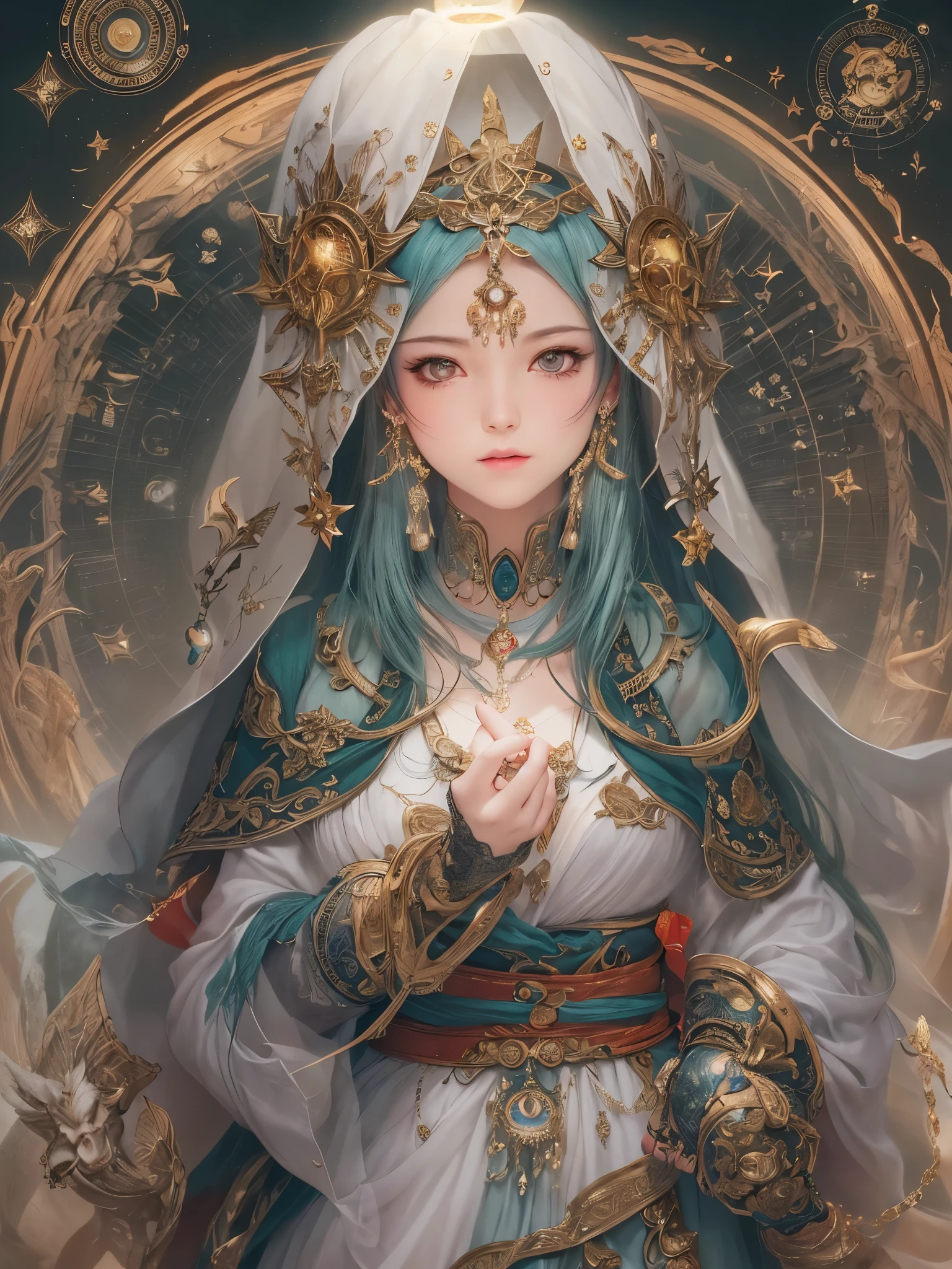 ((Finest quality)),(超A high resolution),(ultra-detailliert),(Meticulous portrayal),((Best CG)),(Finest works of art),Ultra-Precision Art,The art of astounding depiction,(Fantasy art with detailed depictions:1.5), (1人の女性:1.5),Beautiful and well-groomed face:1.6,Perfectly proportioned body line:1.5,A detailed robe:1.5, (A glowing magic circle floats around her.:1.8), The flames raging in her palms:1.5,