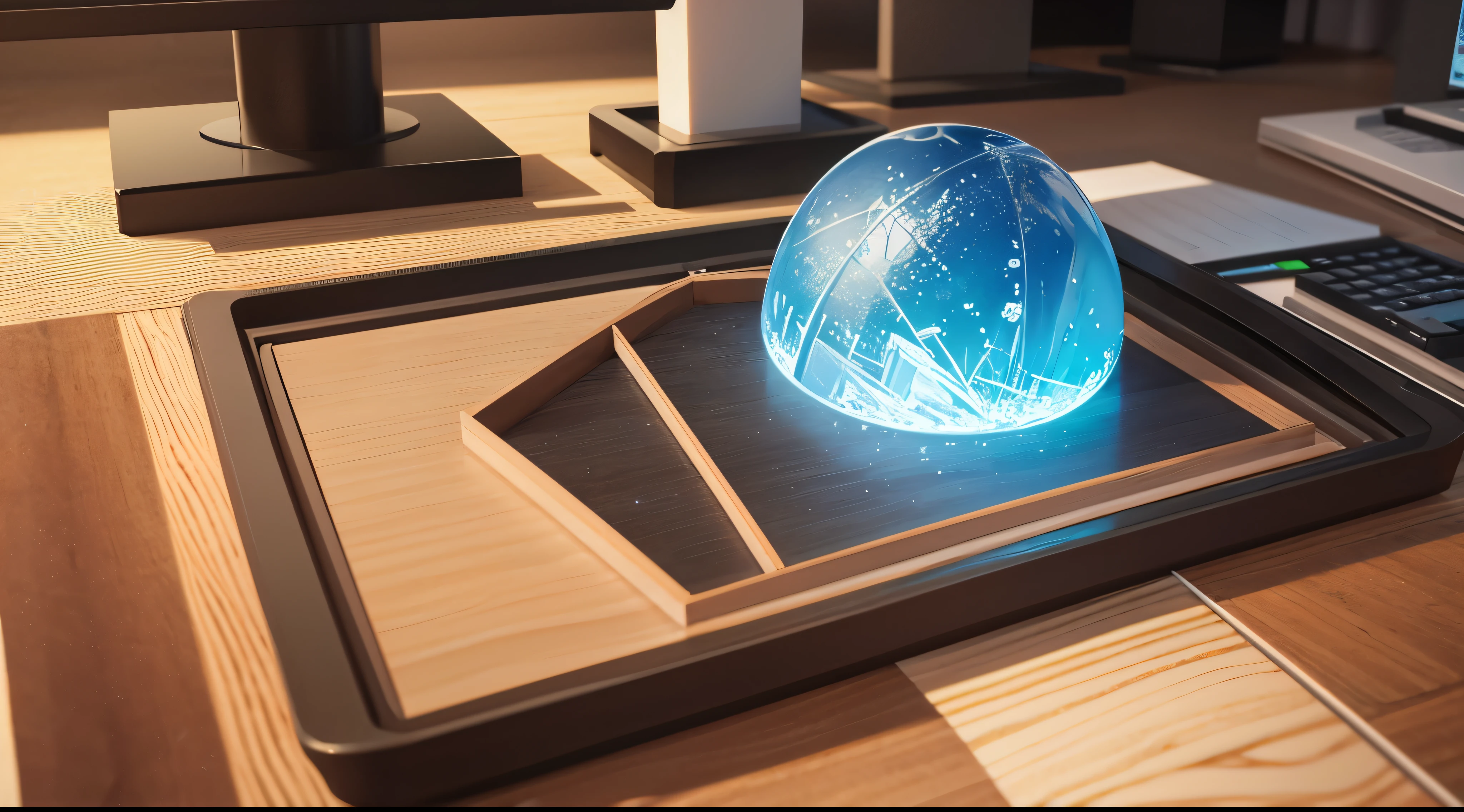 Engaging 3D visualization featuring stunning graphs、glinting