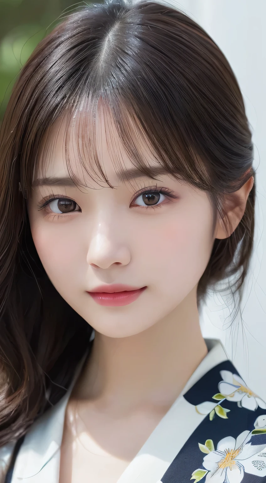 (Kimono)、(33yo)、(top-quality,masterpiece:1.3,超A high resolution,),(ultra-detailliert,Caustics),(Photorealsitic:1.4,RAW shooting,)Ultra-realistic capture,A highly detailed,high-definition16Kfor human skin、 Skin texture is natural、、The skin looks healthy with an even tone、 Use natural light and color、(One Woman)、japanes,,kawaii,A dark-haired,Middle hair,(depth of fields、chromatic abberation、、Wide range of lighting、Natural Shading、)、