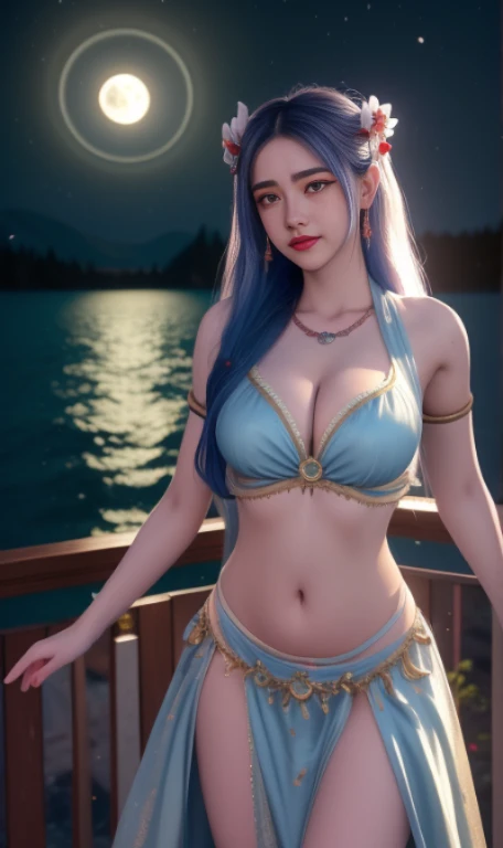 (,1girl, Pov,best quality,master part, ) ,(((,1girl,Cereja , ao ar livre, lago, lua cheia, lua crescente, Nevando, Noite, Noite sky, Magical Circle, , ))) ultra realista 8k CG, Impeccable, limpo, master part, arte profissional, obras de arte famosas, Cinematic lighting, Cinematic Flower, rosto perfeito, beautiful face, fantasia, Sonho, irreal, science fiction, luxo, jewelries, Diamante, ouro, pearl, gema, safira, rubi, esmeralda, detalhes intrincados, delicate pattern, encantador, sedutor, sedutor, Erotic, Encantadora, ornamento de cabelo, colar, Brincos, pulseira, Armlet,halo,