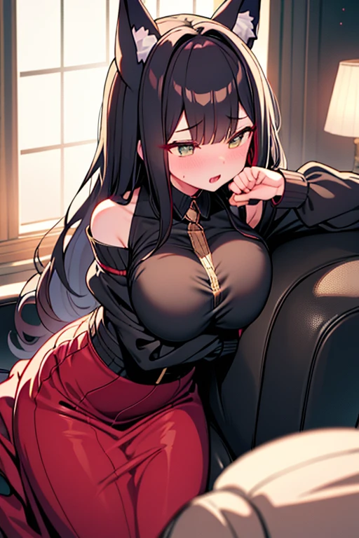Colossal titsの女の子、Two people、lesbian、Animal ears、Colossal tits、A glimpse of her big breasts、Animal tail、Lesbian kiss、,Sitting on a chair、red blush、Troubled face、Academy of Magic Uniform、Gradient Hair、、Elegant coat、Clothes with fur、Conspiracy look、Provocative facial expressions、Ridicule、Laugh、 Various poses、Luxurious decoration in gold、Luxurious two-seat chair、The long-haired、