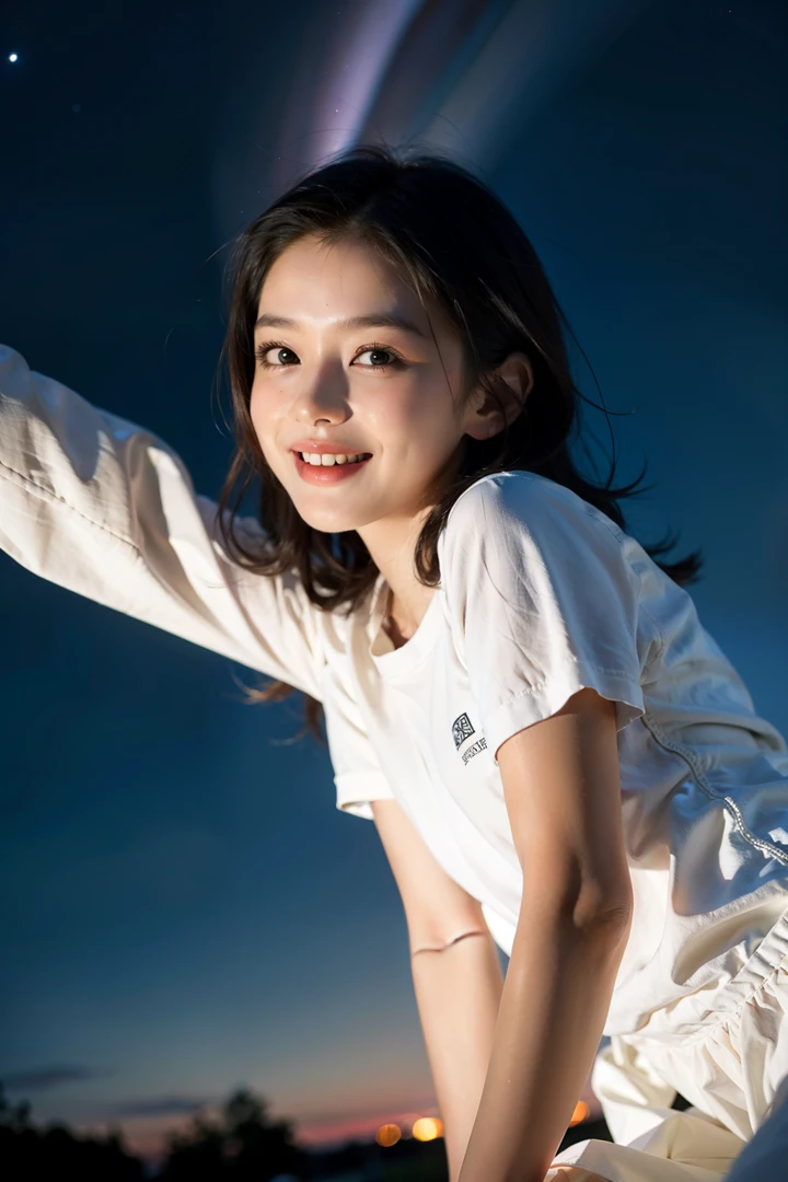 children'ire works,ssmile,nigh sky