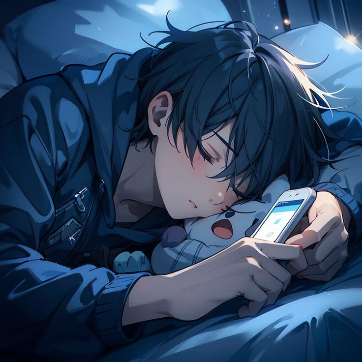 Anime boy, sleep, close eyes, 4k anime wallpaper, by Yuumei, guweiz and makoto shinkai, hd anime wallaper, anime wallpaper 4k, anime wallpaper 4k, anime picture