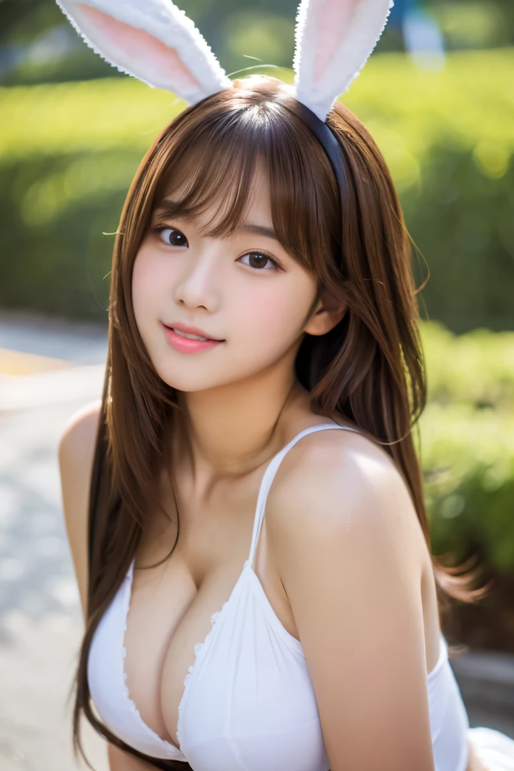 s lips,High school students,Korea person,Brown hair,beauty legs,Chest,bunnygirl,Colossal tits