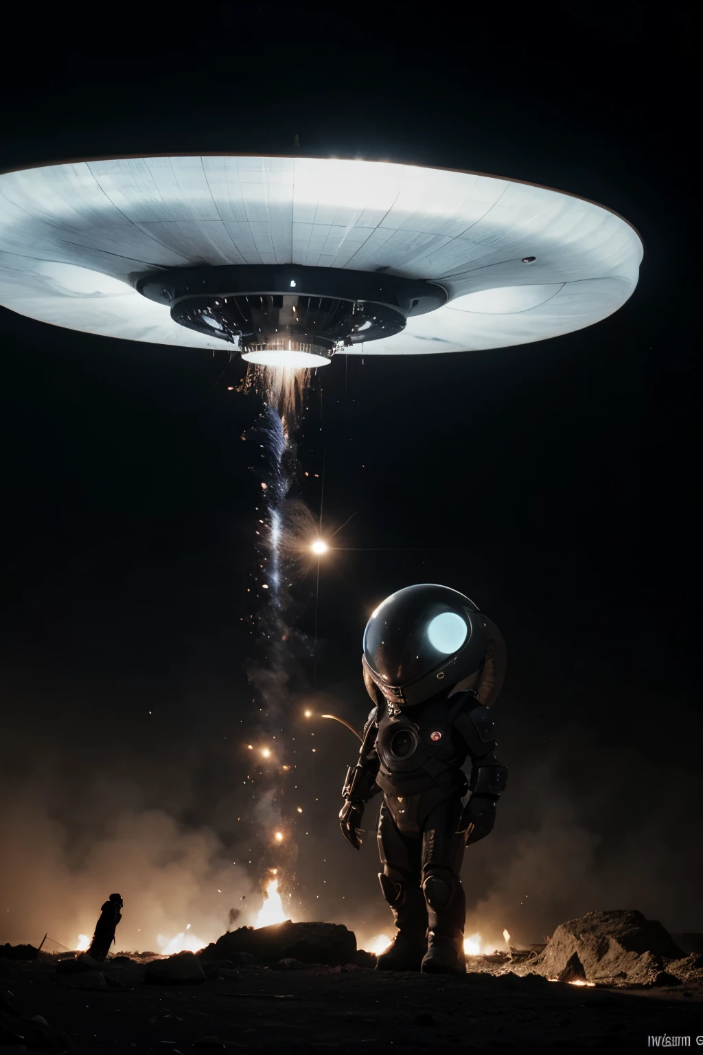 Aliens with ufo