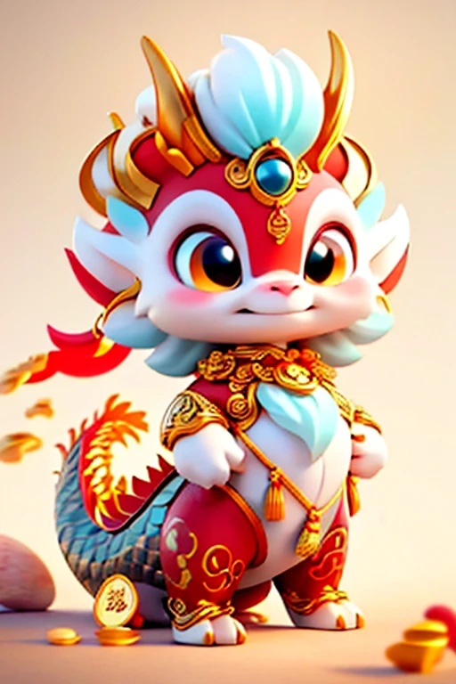 Cute Chinese dragon babies