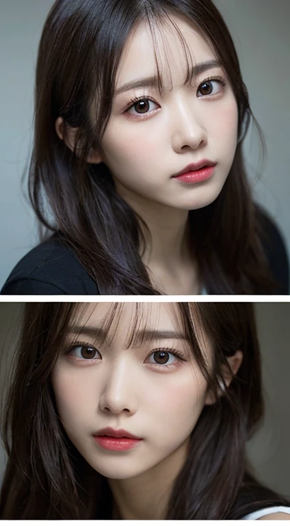 profile, Highest quality, shape, Very detailed, finely, High resolution, 8k wallpaper, 完璧なダイナミックな構shape, Beautiful and exquisite,ランダムなcute髪,,Natural color lip、20-year-old girl、cute、Looking into the camera,Always blur the background,Perfect and beautiful face,Slim face and figure,Big eyes、Putting on gal makeup,Small face,Shooting from below、Blurred Background,Elegant feminine face、Cyberpunk Fashion、smile、Change pose randomly、Randomly change the shooting angle and position、One person、Real Photo、Raw photo、Real human skin,finely描かれた肌:1,4
