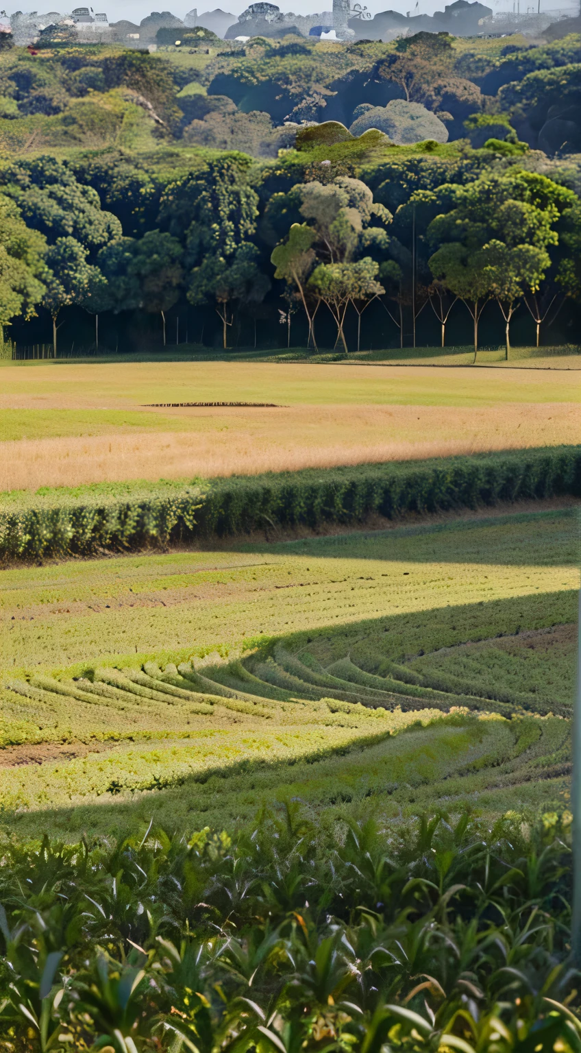 Crie mais um Planalto com campos dourados de trigo.