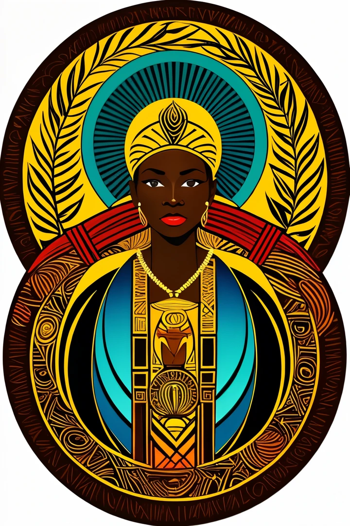 o logotipo ,  orisha, africano,