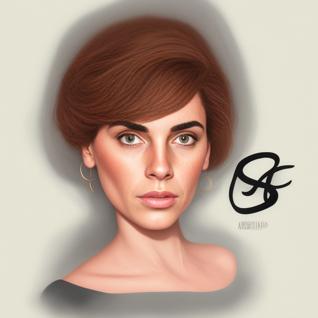 Araafed desenho de uma mulher com cabelo castanho curto, caricatural, caricatura style, retrato dos desenhos animados, caricatura!!!, caricatura, caricatura illustration, charicatura, retrato digital, Alarcon Cartunista, retrato feminino realista, digital illustration portrait, Retrato NFT, retrato de arte digital, retrato feminino do rosto, pintado digitalmente, Colorido digitalmente, arte digital do retrato