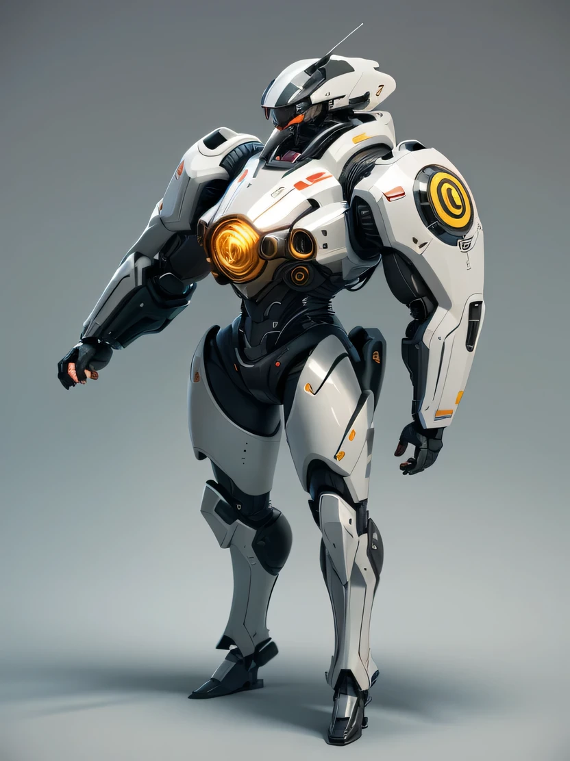 ((hightquality、hight resolution、masterpiece、foco nítido、lighting like a movie))、(((No humans)))、greybackground、Detailed shadows、Small space fighter in the game、vehicle focus、Science fiction、3DMM