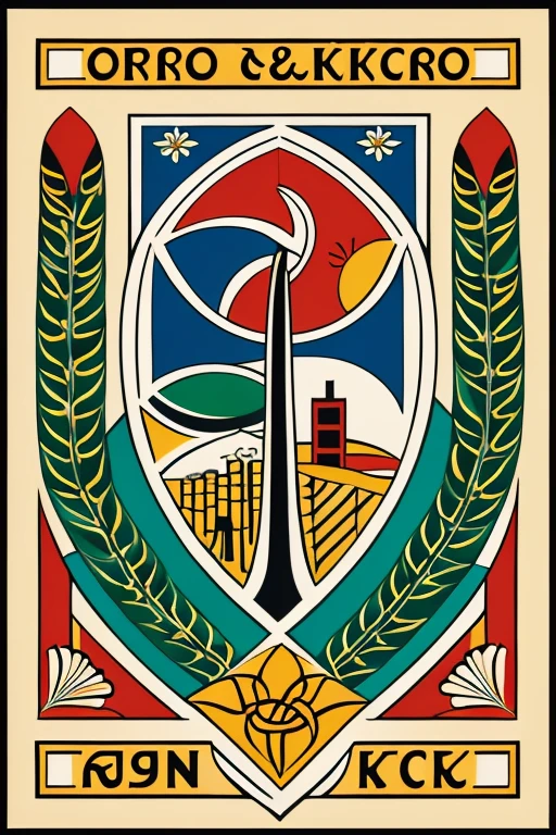 O logotipo ,escrito .C & V  africano, realista 8kbb  Cape Verde  culture.Adicione mais elementos culturais