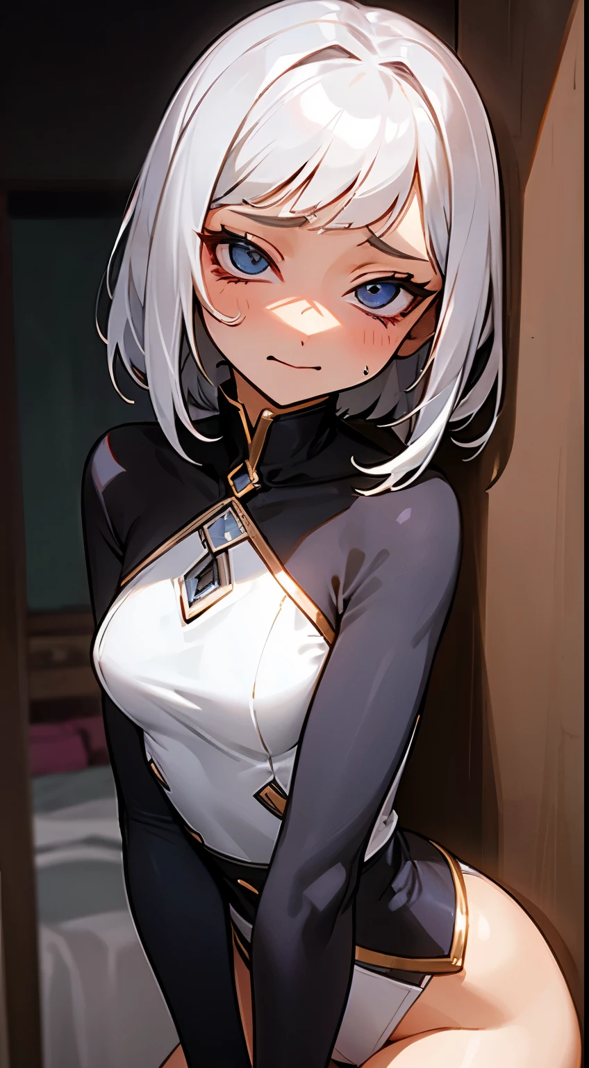 SEX/silber hair/Nightmares/Bob Hair/Erotic face/Shy face/Cowgirl