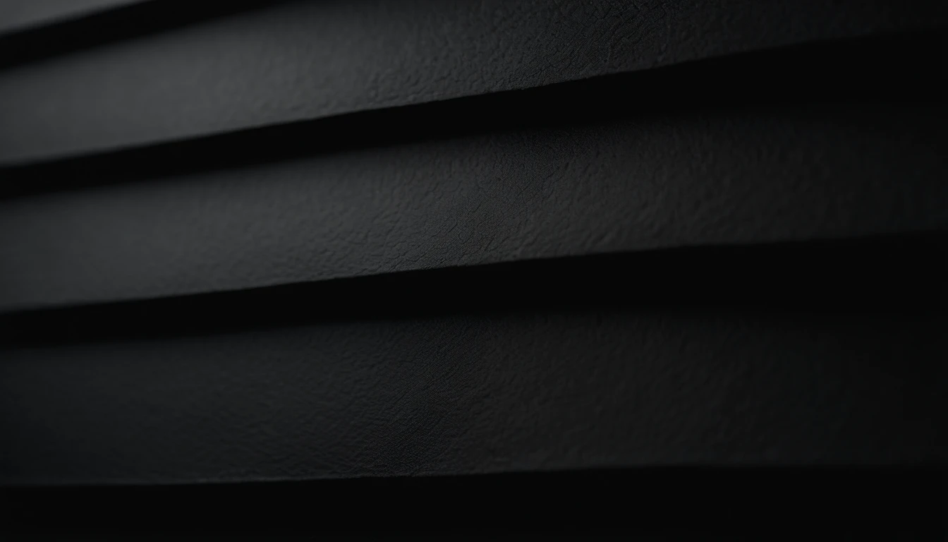 a detailed macro shot of the texture of an empty black wall, focusing on the fine grain and subtle imperfections that give it character and depth