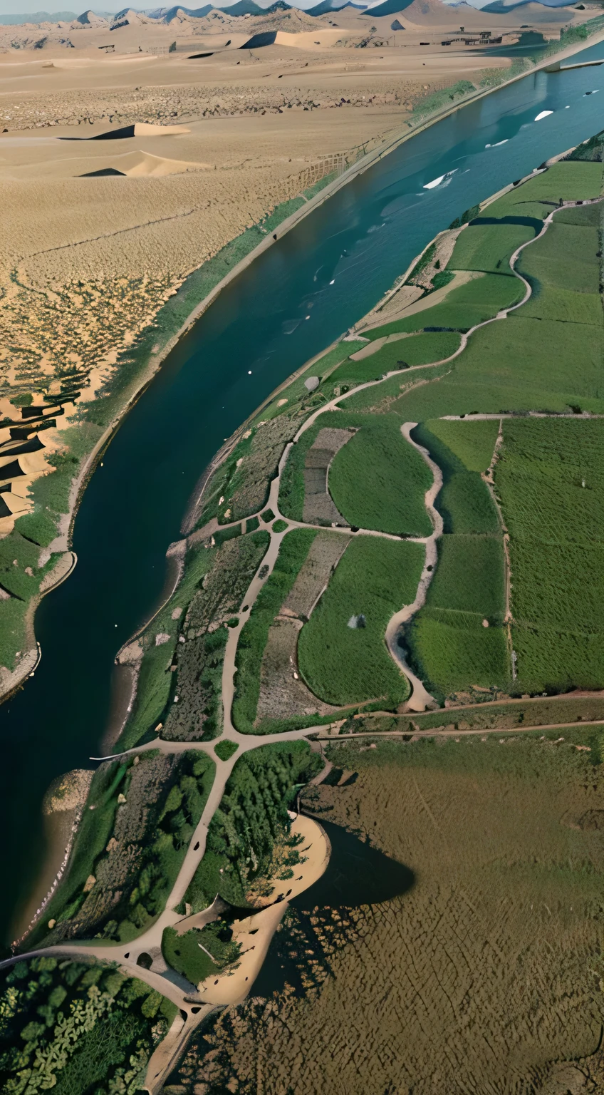 Create some desert plains.