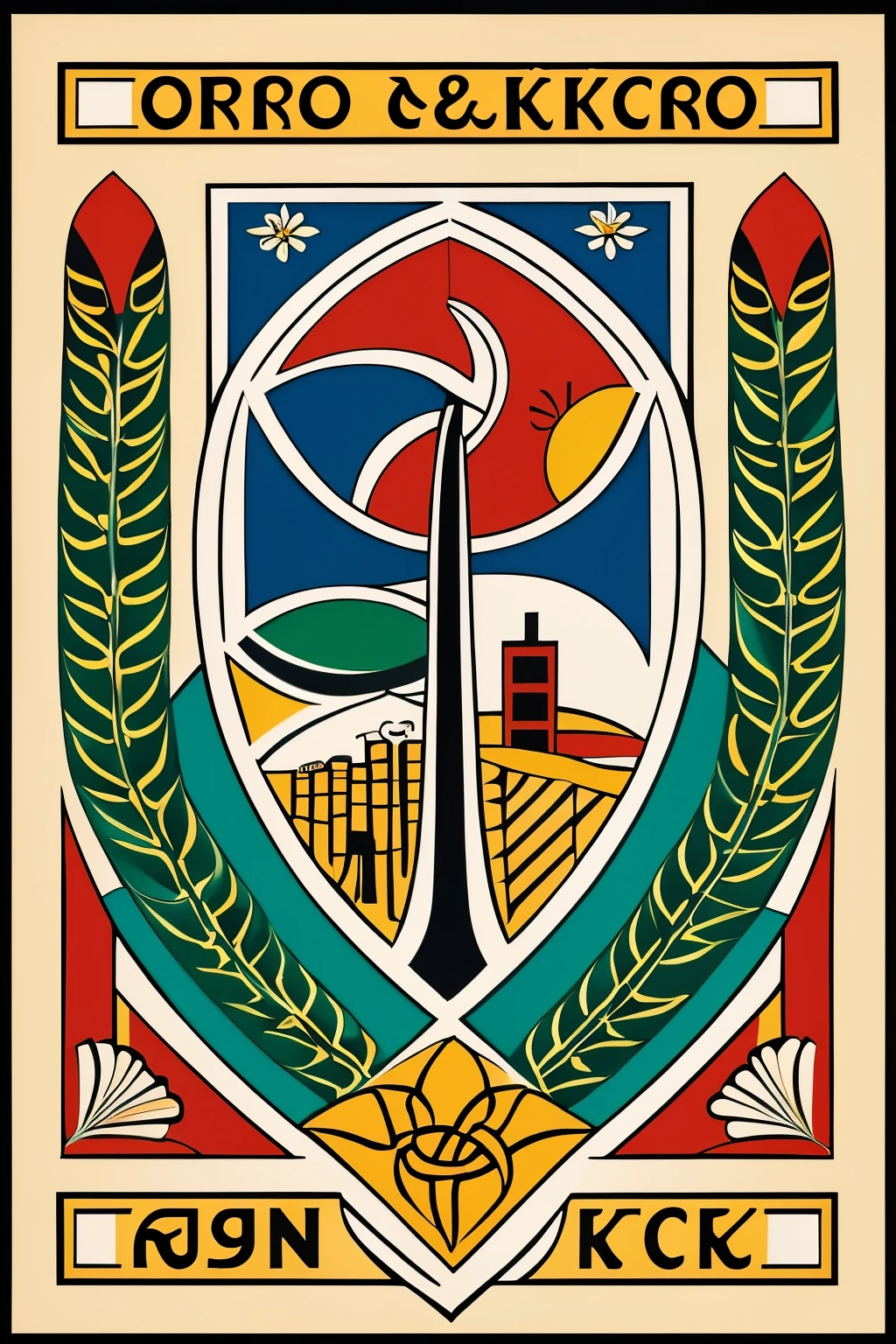 O logotipo ,escrito .C & V  africano, realista 8kbb  Cape Verde  culture.Adicione mais elementos culturais