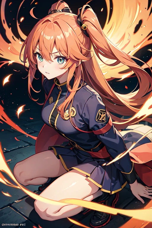 一个女人坐在房间长凳上的anime scene, squatting anime girl, Today’s recommended anime is still, TV animation stills, animation stills, High School DXD, no game no life, anime scene, in style of kyoto animation, in the anime film, robot gear, Madhouse Studio anime style, kyoto animation still