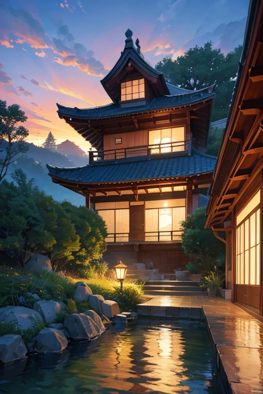 (best quality,4k,8k,highres,masterpiece:1.2),ultra-detailed,(realistic,photorealistic,photo-realistic:1.37), cartoon scenery, sunset, car parked in a parking lot, vibrant and colorful, Kyoto Animation style, beautiful sunset, tranquil and peaceful atmosphere, cartoonish background, scenic landscape, cinematic animation, detailed illustration, warm and nostalgic colors, picturesque visuals, stunning artistry, nostalgic summer evening, vibrant and lively atmosphere, calm and serene setting, captivating and immersive scenery, breathtakingly beautiful, animated masterpiece, charming and enchanting ambiance, detailed and intricate character designs, vibrant sunset hues, visually stunning, scenic beauty, idyllic and peaceful cartoon scene.