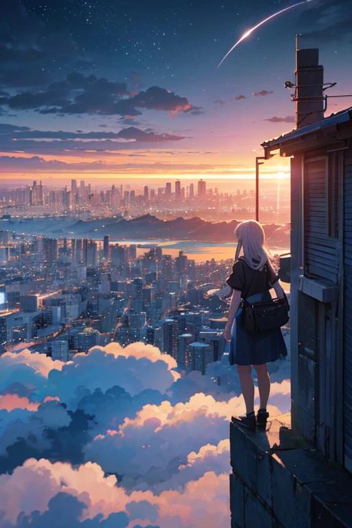 (best quality,4k,8k,highres,masterpiece:1.2),ultra-detailed,(realistic,photorealistic,photo-realistic:1.37),city street at night[city street at night],full moon,clouds in the night sky,shining moon in the clear and magnificent night sky,moon in the background,in the background of the moon,anime scenery,anime still frame,anime background,new moon,night!!,anime screenshot from 2012,anime sky,anime screenshot from 2019