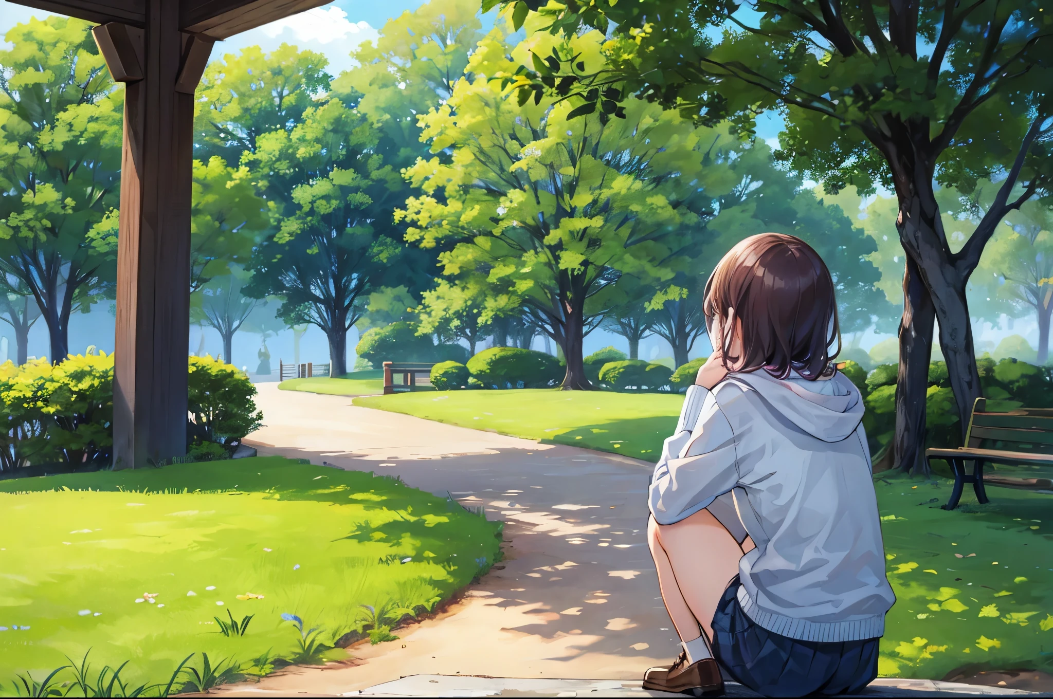 a park、Ashamed