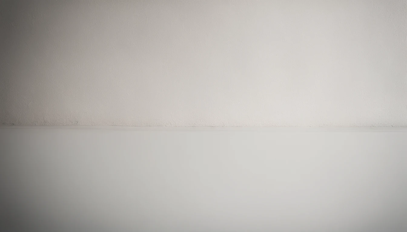 a detailed macro shot of the texture of an empty white wall, focusing on the fine grain and subtle imperfections that give it character and depth