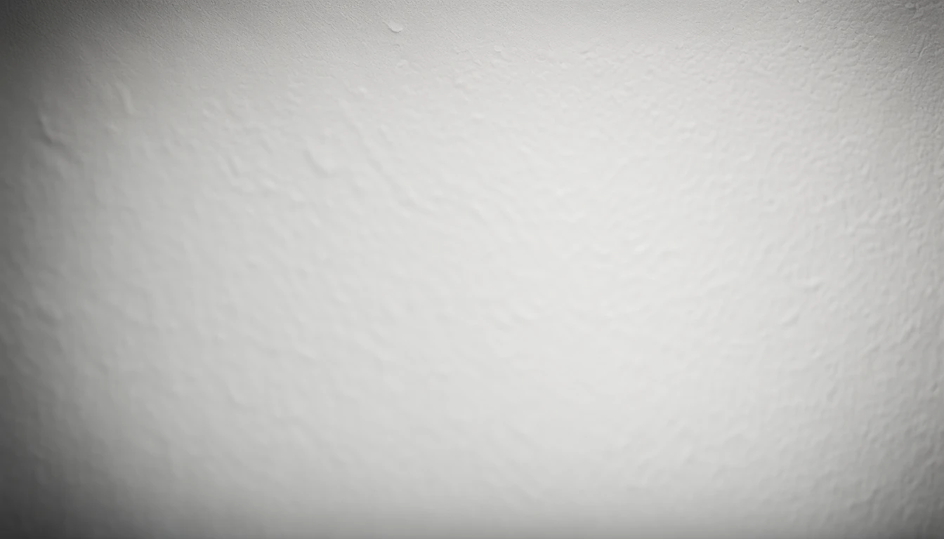 a detailed macro shot of the texture of an empty white wall, focusing on the fine grain