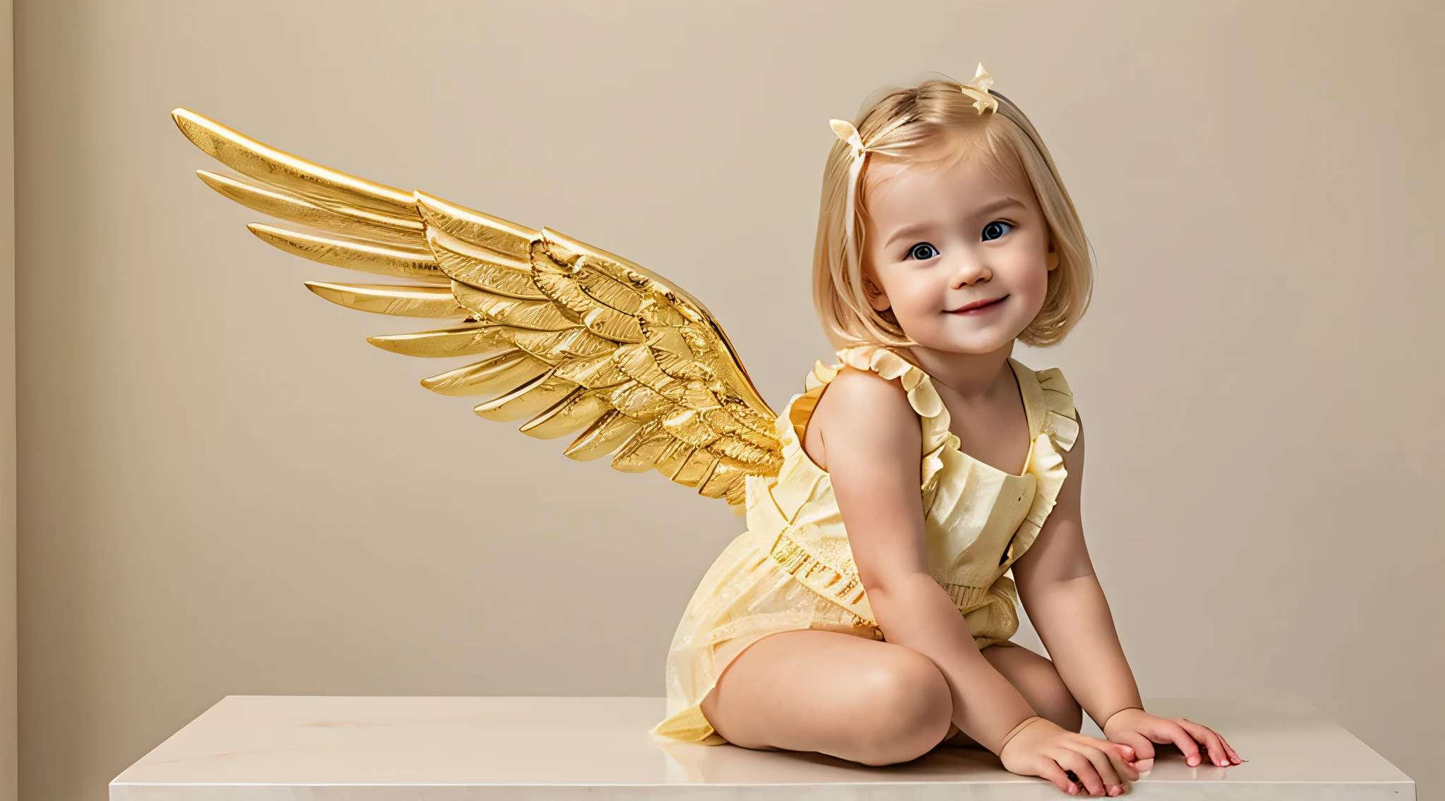 BLONDE CHILDREN GOLDEN ANGEL GIRL.