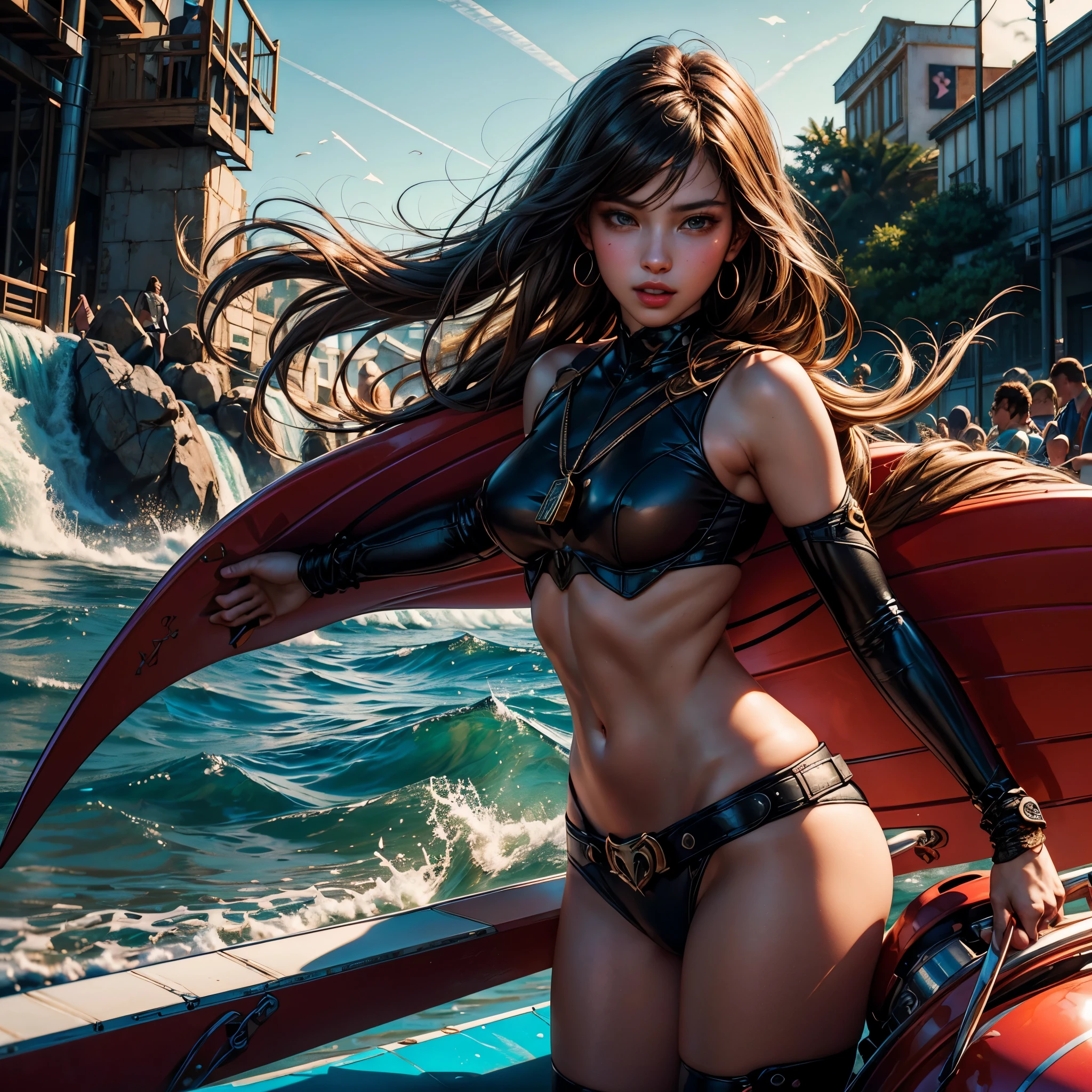 SunRising Queen_Surf Surfing mounted_Surfboard mounted_wave_torus oasis UnrealEngine5 Ultra Masterpiece Van_Gogh sailing_surfboarding Beach deep path Equirectangular_360 wave_fluent Ocean waves Sea storm 🎈🍦🍹❤🔆🕡(😘👩🎀👗⚜👒🥿👡🩲💅)🎪🎢🎡🎠 Goddess beholder sundrop Cinematic_sunlight war "Armada" contre-jours paddle_board "Heavy Metal" Devastating Will-o'-the-wisp iota pixie sprite mature female "luis Royo" dazzling ride_surfing_wave_on-surfboard Cosplay ride_flow Admiral Pilots jacket cow-boy flag Earth tsunami ultra_high-def ultra_Photo-realistic optimal ultra_high-quality opengl-shaders ultra_high-details accurate reflex ultra_high-res perfection volumetric lightning improved Octane_rendues UHD XT3 DSLR HDR 3dcg shadow analogiques extatiques symmetrical ((athletic Diva african body tanmed skin dreads bangs suave cheekbones effects embarrassed glushes dark saphirs gorgeous ultra saturate (Bright epic eyes, Bright epic eyes) beautiful eyes black lazulis turquoise open mouth teeth (tong droplet water drop of water) obvious smiles choke Floating Jacket Eccentric Cape Levitating Shoulders-Off Shirt Lace Clavicles White Papillotes embroidered reveal leathers breasts satin livid yellow orange corsait thick felt skirts matching bristles ample swinging spinels navel waist heavy_belt revealing heart diamond padlock silver agate pubis scarlet pubis-hairy indigo bristles protrusions silk Snap-lock tin gold garters thighs legs)) Baroque onyx rubis summon milkweed floraison invoque viceroy magic incandescente creature CGSCOSITY butterfly Cristallines Monarch wings flash blow glow opale straight chrome flat lava bands population outfits armor heavy Tourmaline glyphe plasma "Niagara Falls" sailing_ship hearth glass mirror monster Fire Blast Flame luminescence graduate backlight Chef-D' (par Michelangelo) tattoo Bruce_Weber sex naked nsfw varied multi etc. --s 1000 --c 20 --q 20 --chaos 100