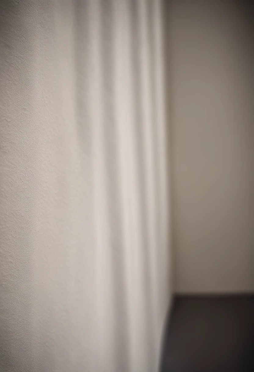 a detailed macro shot of the texture of an empty white wall, focusing on the fine grain and subtle imperfections that give it character and depth