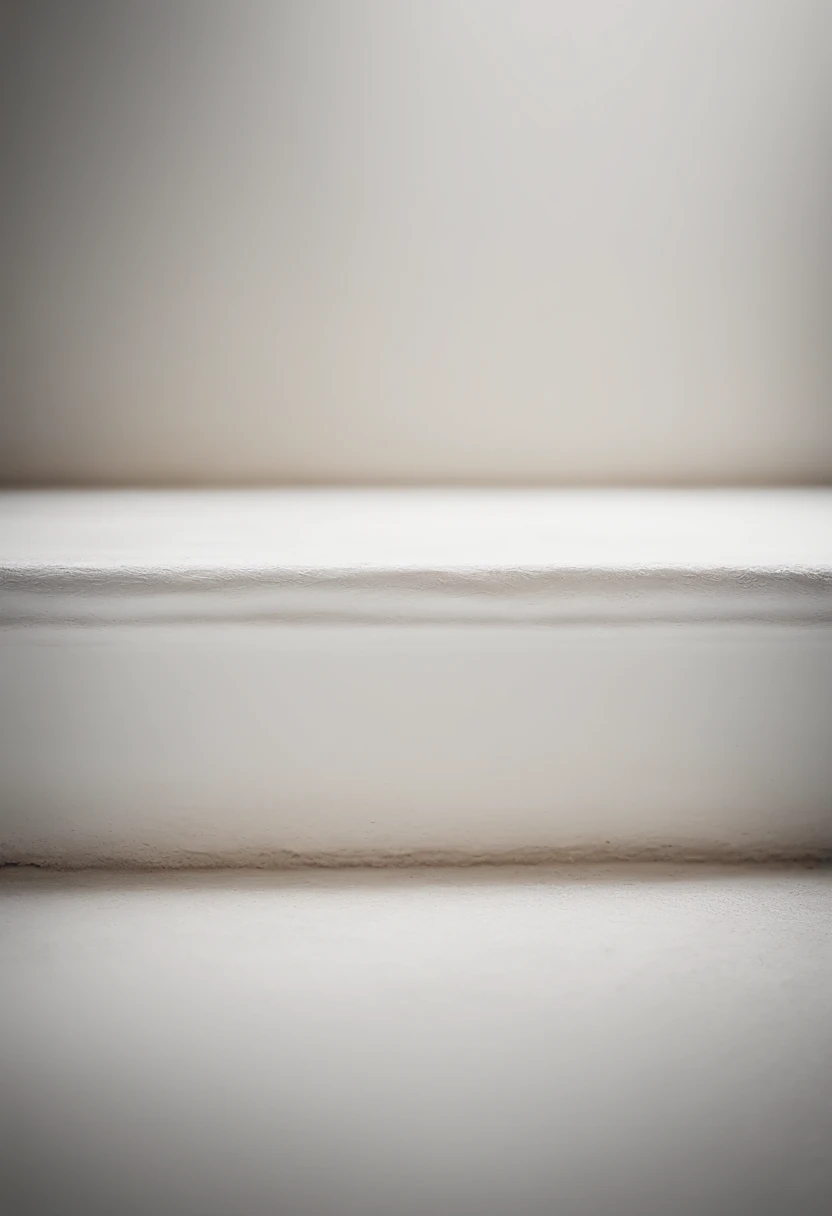 a detailed macro shot of the texture of an empty white wall, focusing on the fine grain and subtle imperfections that give it character and depth