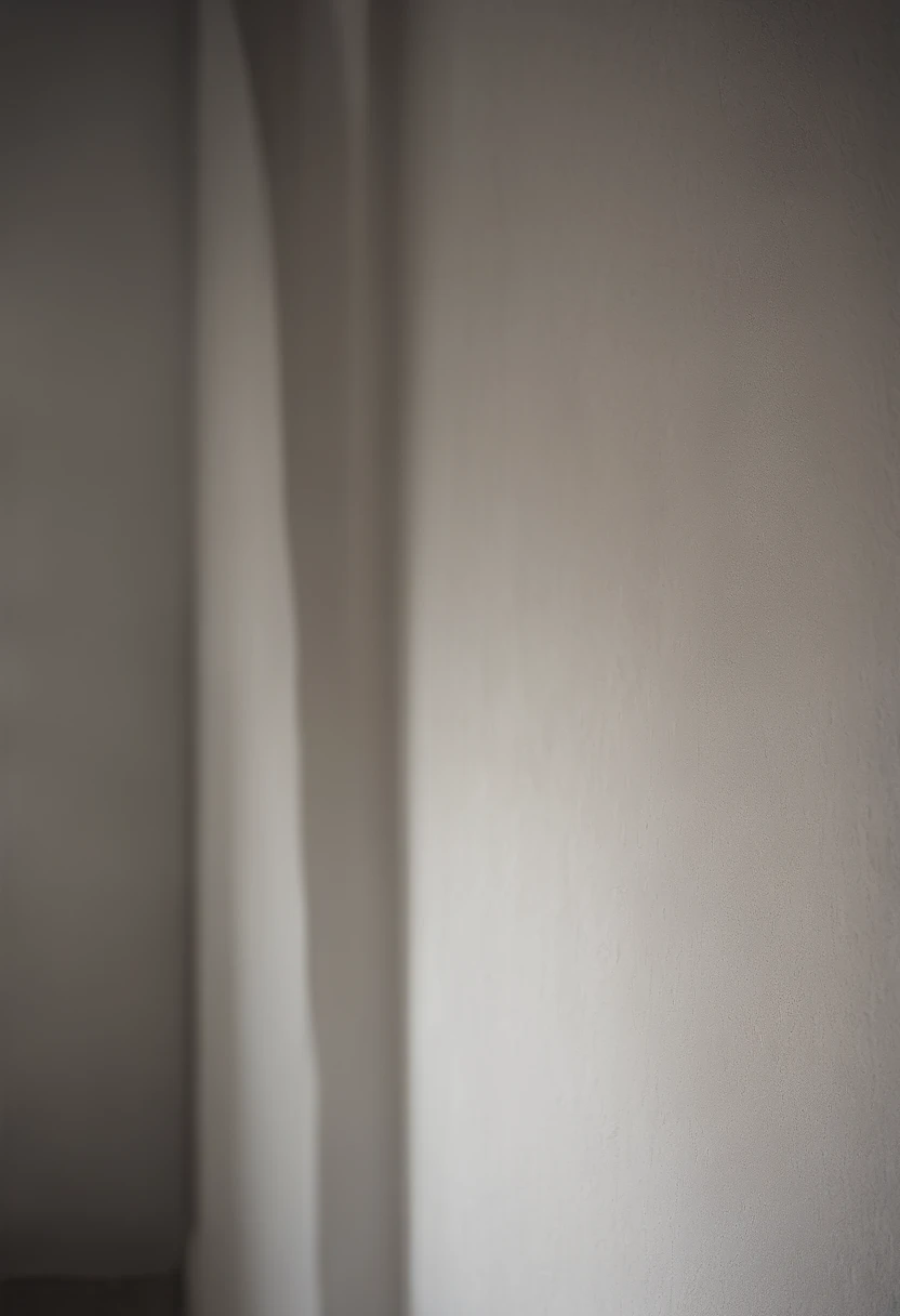 a detailed macro shot of the texture of an empty white wall, focusing on the fine grain and subtle imperfections that give it character and depth