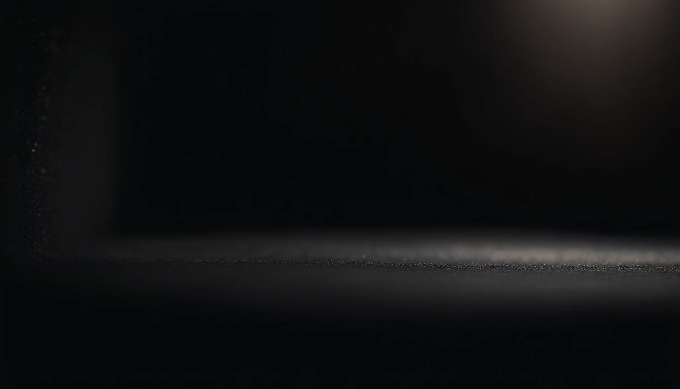 a detailed macro shot of the texture of an empty black wall, focusing on the fine grain and subtle imperfections that give it character and depth