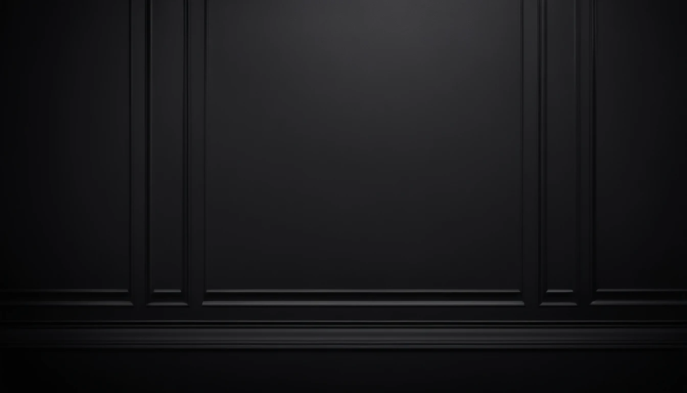 a detailed macro shot of the texture of an empty black wall, focusing on the fine grain and subtle imperfections that give it character and depth