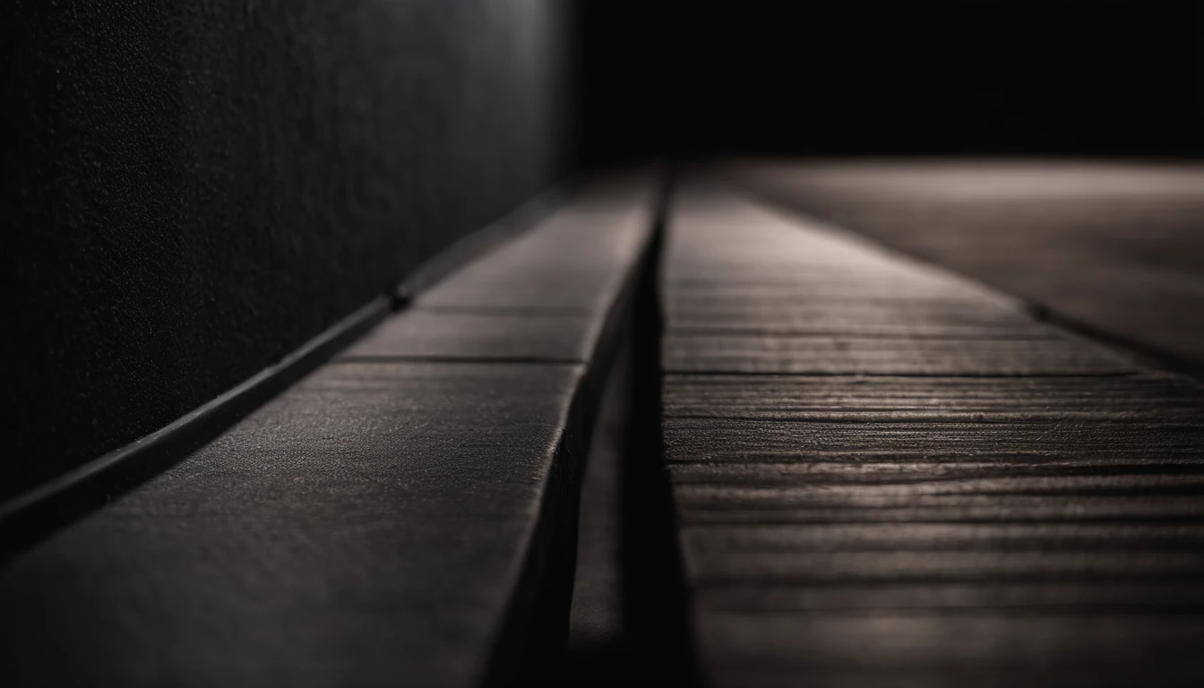 a detailed macro shot of the texture of an empty black wall, focusing on the fine grain and subtle imperfections that give it character and depth
