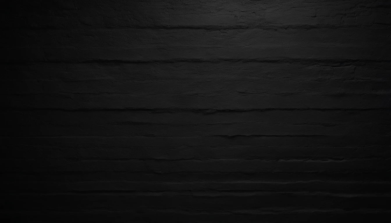 a detailed macro shot of the texture of an empty black wall, focusing on the fine grain and subtle imperfections that give it character and depth