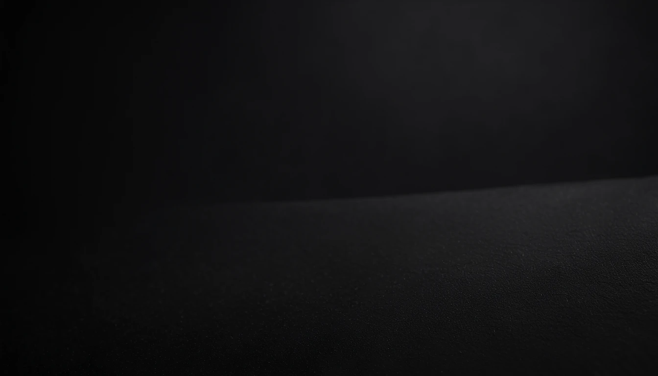 a detailed macro shot of the texture of an empty black wall, focusing on the fine grain and subtle imperfections that give it character and depth