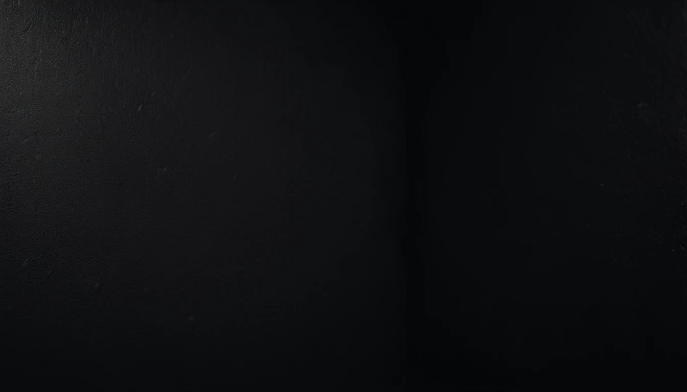 a detailed macro shot of the texture of an empty black wall, focusing on the fine grain and subtle imperfections that give it character and depth
