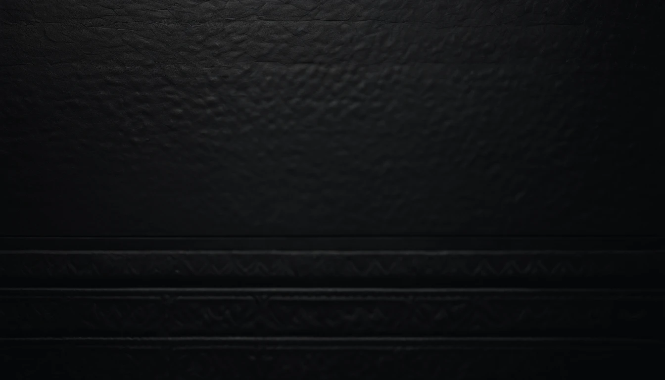 a detailed macro shot of the texture of an empty black wall, focusing on the fine grain and subtle imperfections that give it character and depth