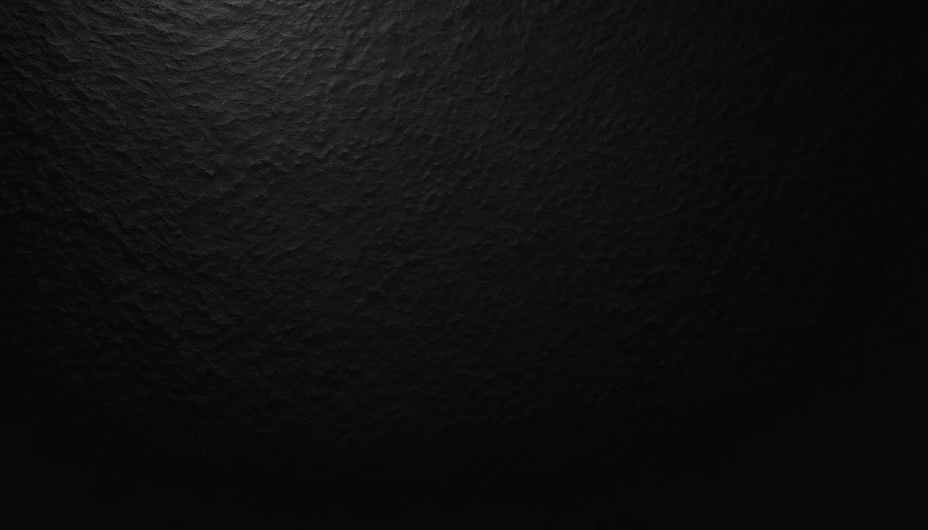 a detailed macro shot of the texture of an empty black wall, focusing on the fine grain and subtle imperfections that give it character and depth