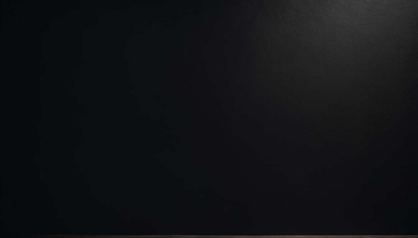 a detailed macro shot of the texture of an empty black wall, focusing on the fine grain and subtle imperfections that give it character and depth