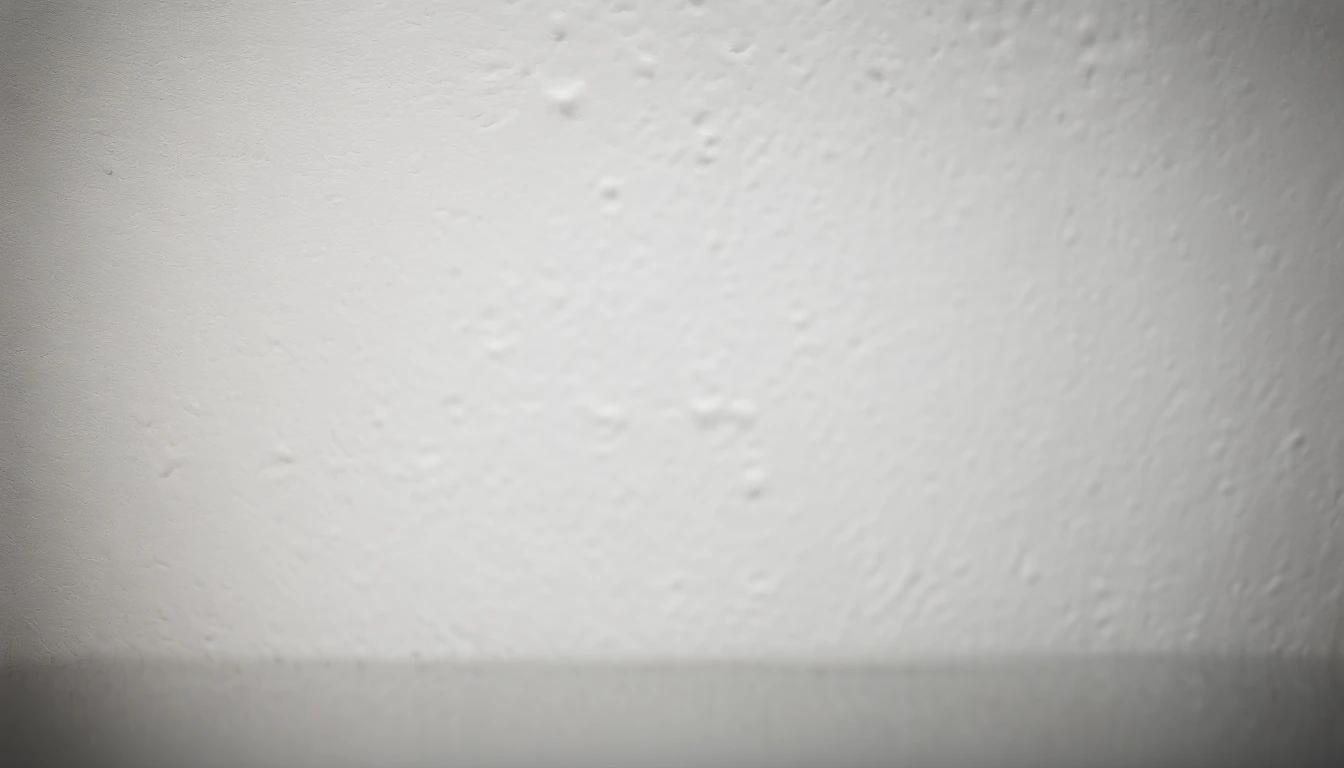 a detailed macro shot of the texture of an empty white wall, focusing on the fine grain and subtle imperfections that give it character and depth