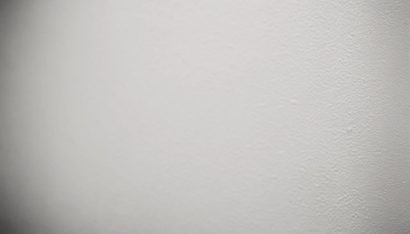 a detailed macro shot of the texture of an empty white wall, focusing on the fine grain and subtle imperfections that give it character and depth