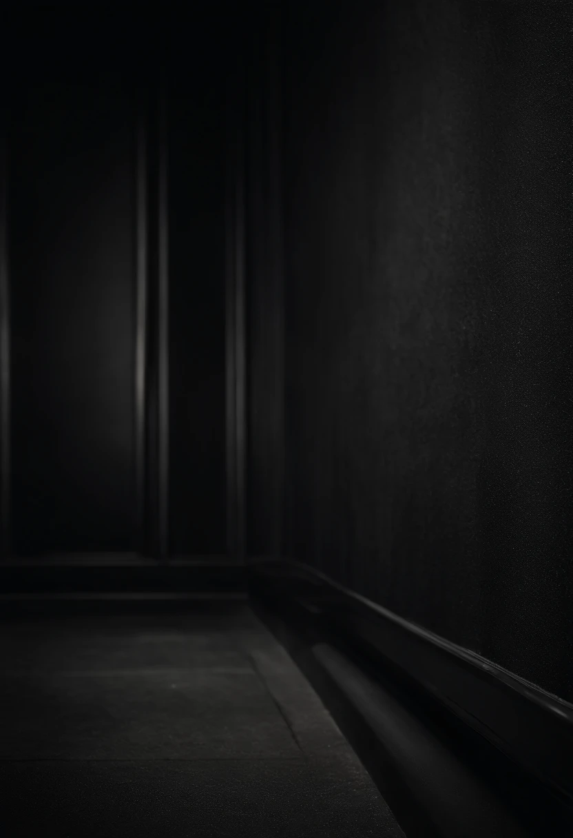 a detailed macro shot of the texture of an empty black wall, focusing on the fine grain and subtle imperfections that give it character and depth