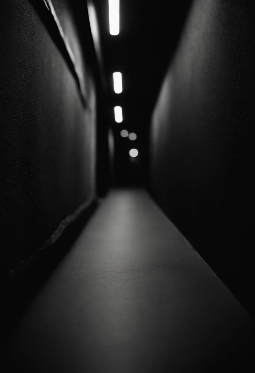 a detailed macro shot of the texture of an empty black wall, focusing on the fine grain and subtle imperfections that give it character and depth