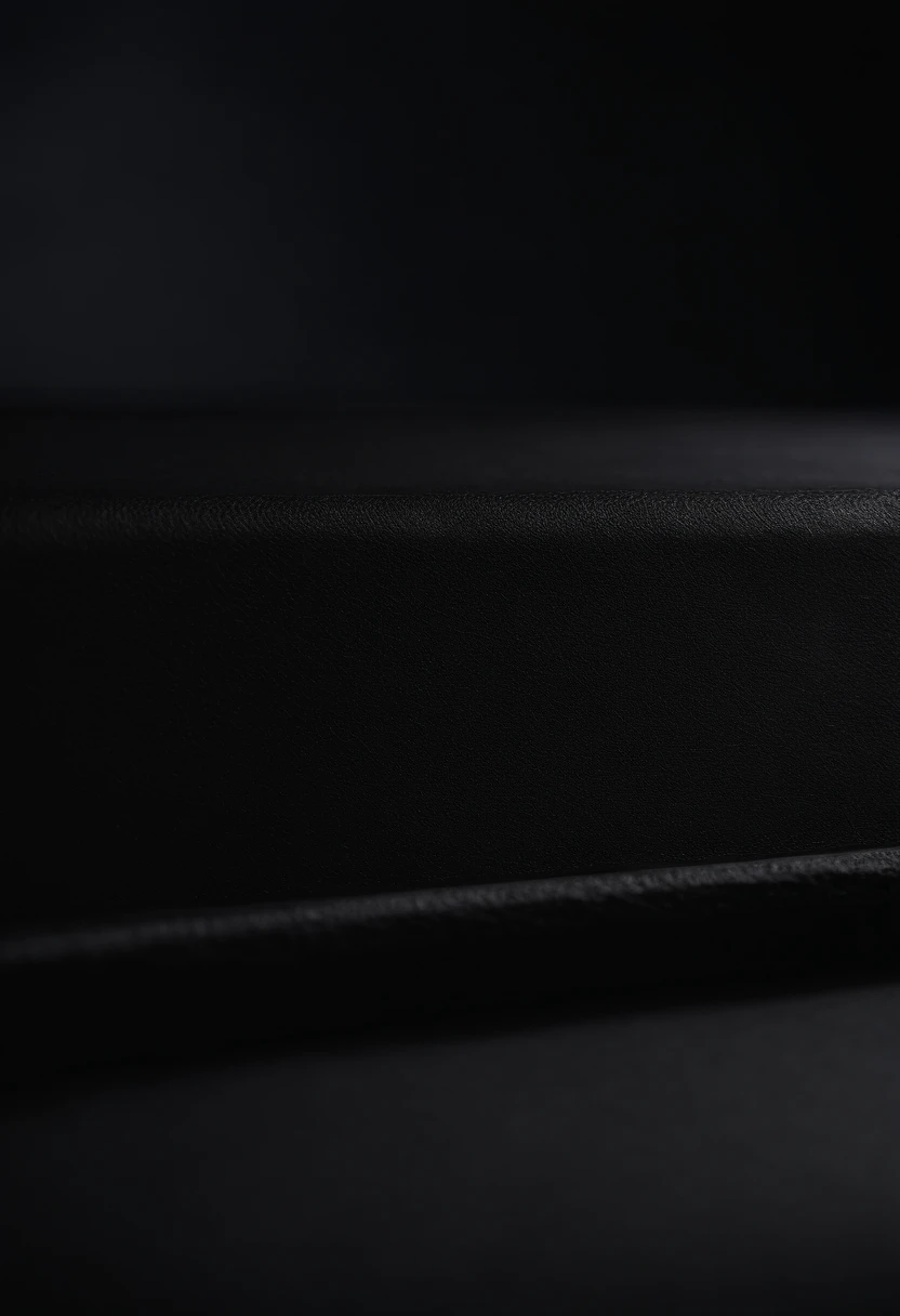 a detailed macro shot of the texture of an empty black wall, focusing on the fine grain and subtle imperfections that give it character and depth