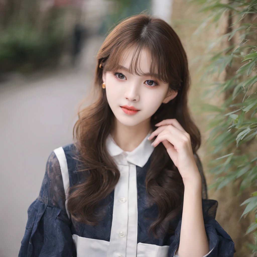 One High School Girl、Papa Katsu Girl、profile photo、Beautie、cute little、ren、Natural makeup、modesty、Rich、Very big、realisitic、realistic