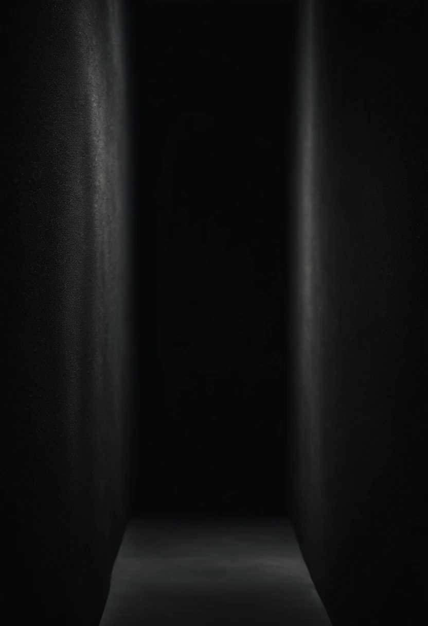 a detailed macro shot of the texture of an empty black wall, focusing on the fine grain and subtle imperfections that give it character and depth